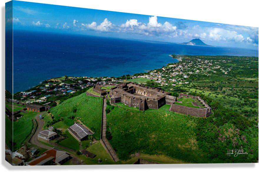 Brimstone Hill Fortress st.kitts & Nevis Canvas Print