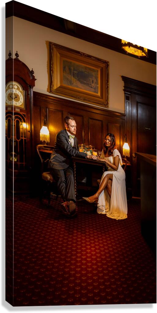 Kevin And Binny 154 Canvas Print