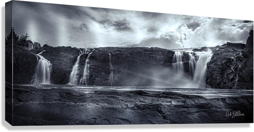 Parc des Chutes-de-la-Chaudiere Quebec Canada Canvas Print