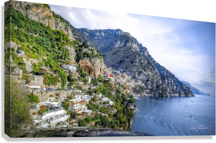 Amalfi Coast Italy Canvas Print