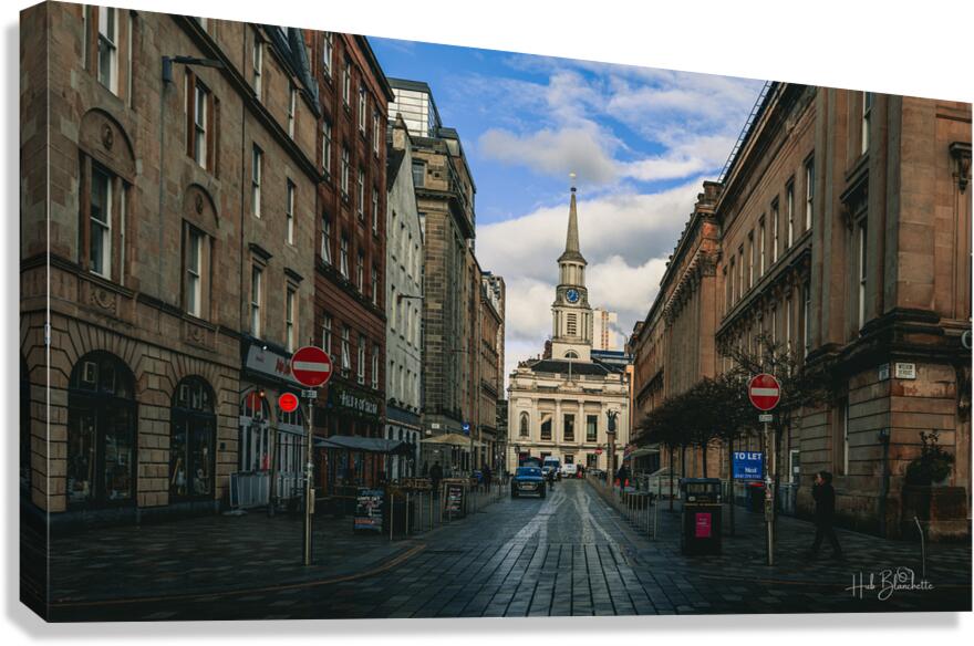 Hutchesons Hall Wilson Street Glasgow Scotland UK Canvas Print