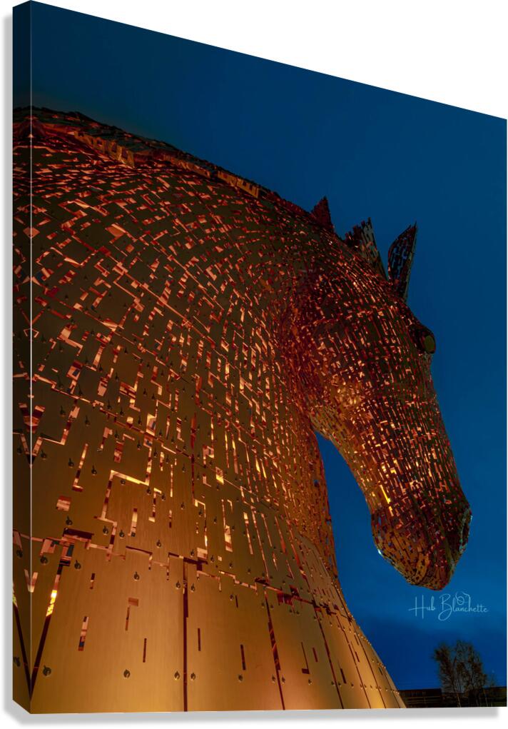 The Kelpies Falkirk Scotland UK Canvas Print