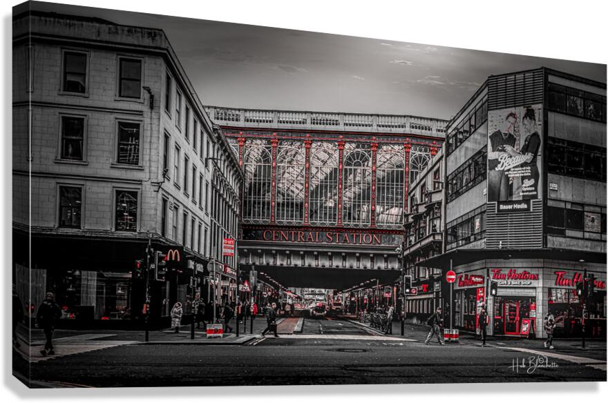 Glasgow Central Station Scotland UK Canvas Print