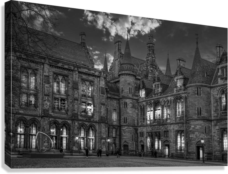 University of Glasgow in Scotland UK Canvas Print