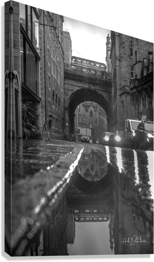 George IV Bridge in Edinburgh Scotland UK Canvas Print
