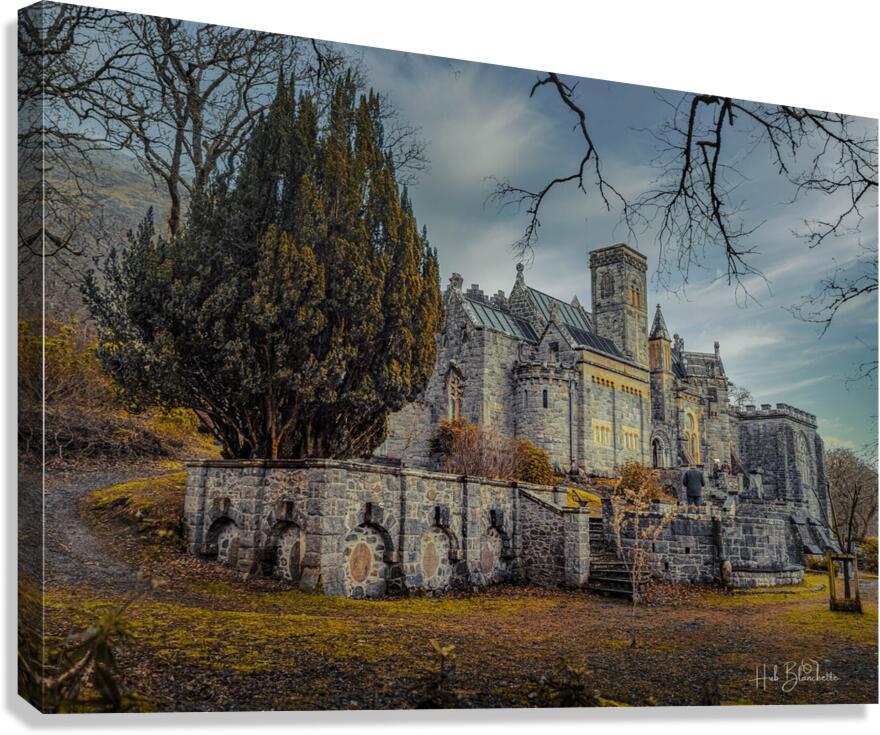 St Conan’s Kirk Loch Awe in Argyll and Bute Scotland UK Canvas Print