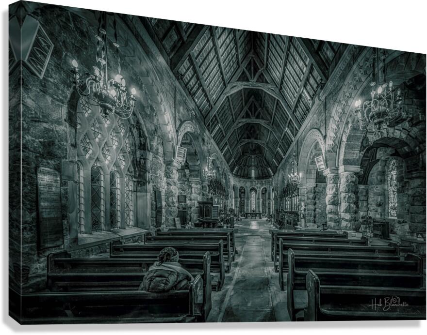St Conan’s Kirk Church Argyll and Bute Scotland UK Canvas Print