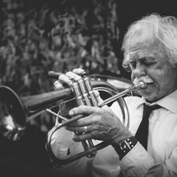 Street Musician Claude Berger Old Quebec City Canada