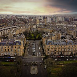 Park Circus Glasgows West End Scotland UK