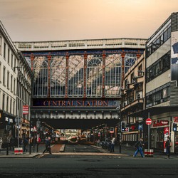 Glasgow Central Station Scotland UK