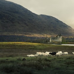 Kilchurn Castle Loch Awe in Argyll and Bute Scotland UK