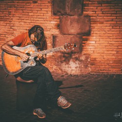 Street Performer Rome Italy