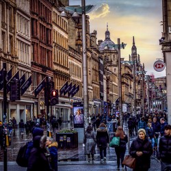 Argyle Street Glasgow Scotland UK