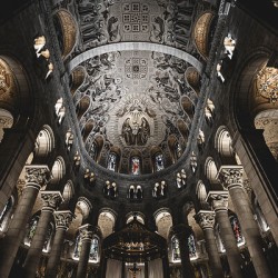 Basilica in Sainte-Anne-de-Beaupre Quebec Canada