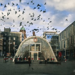 St Enoch Subway Station Glasgow Scotland UK