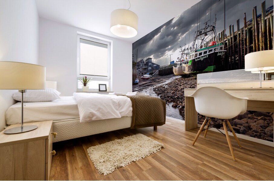 Halls Harbour Nova Scotia Canada Mural print