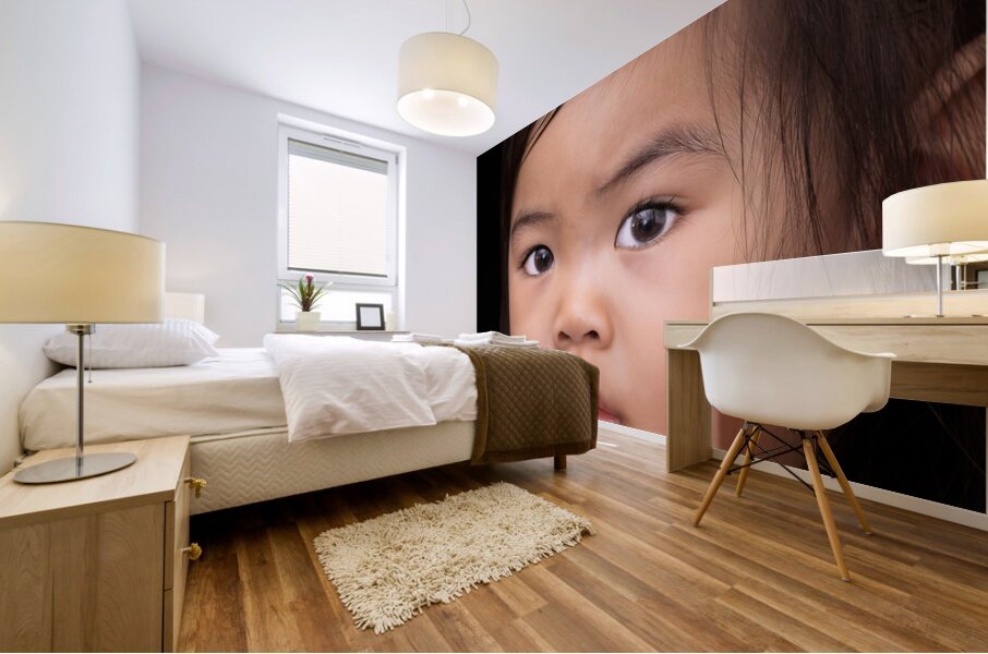 The Eyes Of Innocents  Mural print