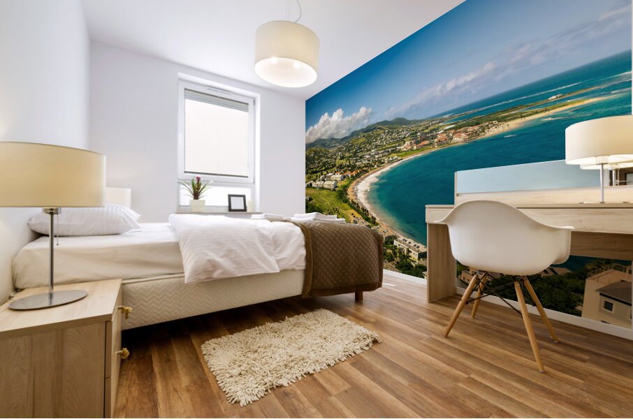 Frigate Bay St.Kitts & Nevis Mural print