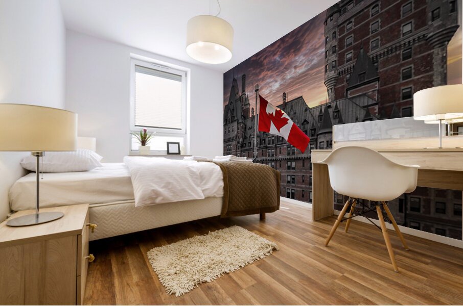 Chateau Frontenac Vieux Quebec Canada Mural print