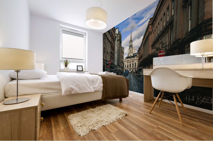 Hutchesons Hall Wilson Street Glasgow Scotland UK Mural print