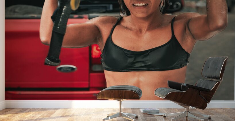 Surfer Girl Sayulita Mexico Wall Murals