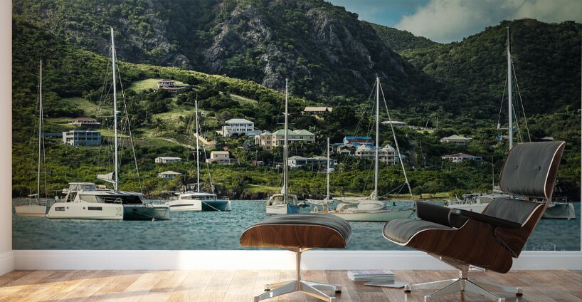 English Harbor IN Antigua And Barbuda Wall Murals