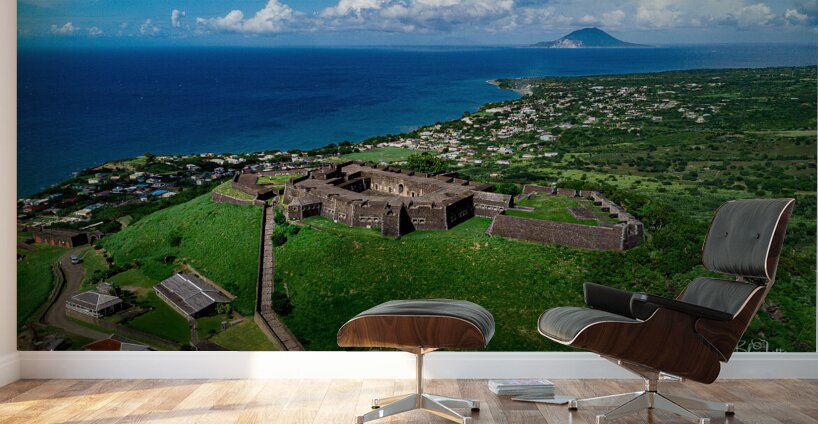 Brimstone Hill Fortress st.kitts & Nevis Wall Murals