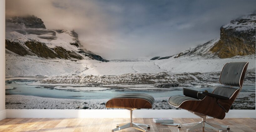 Glaciers In The Columbia Icefields Alberta Canada Wall Murals