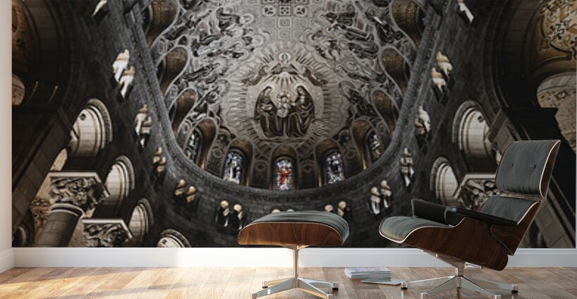 Basilica in Sainte-Anne-de-Beaupre Quebec Canada Wall Murals