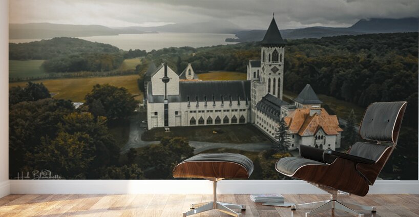 Abbaye de Saint-Benoit du Lac Quebec Canada Wall Murals