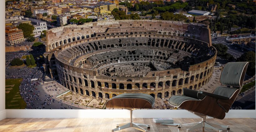 Colosseum Rome Italy Wall Murals