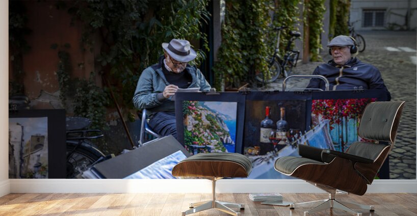 Artists Amalfi Italy Wall Murals