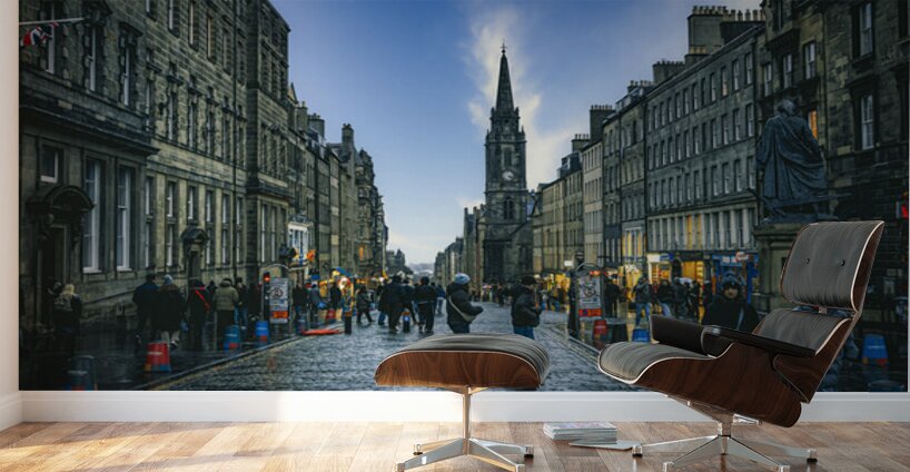 Royal Mile Edinburgh Scotland UK  Wall Murals