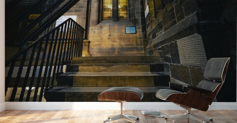  Lion and Unicorn Staircase University Of Glasgow Scotland UK Wall Murals