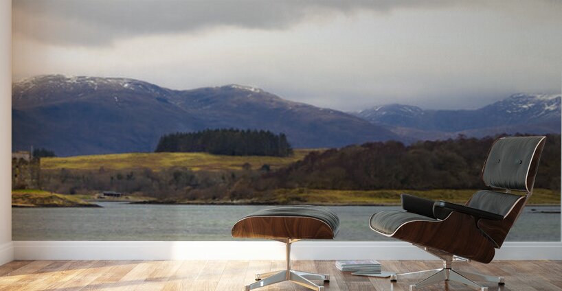 Castle Stalker Loch Laich Highlands Scotland UK Wall Murals