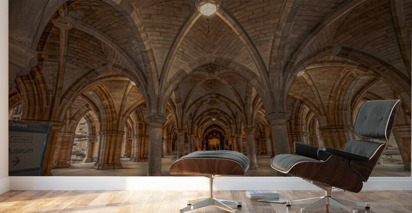 Cloisters Undercroft at the University of Glasgow Scotland UK Wall Murals