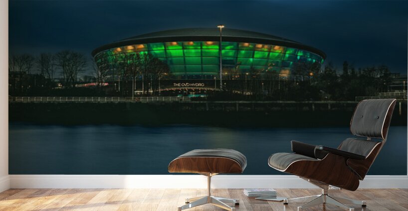 OVO Hydro Scotlands largest entertainment venue Glasgow Wall Murals