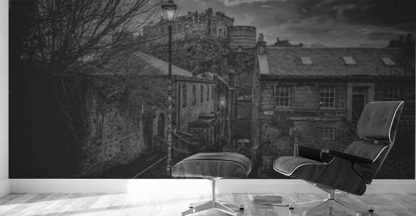 EDINBURGH CASTLE VENNEL STEPS EDINBURGH SCOTLAND UK Wall Murals