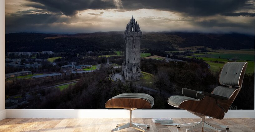 National Wallace Monument Stirling Scotland UK Wall Murals
