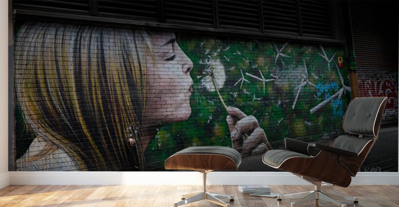 Wind Power Mural Glasgow Scotland UK Wall Murals