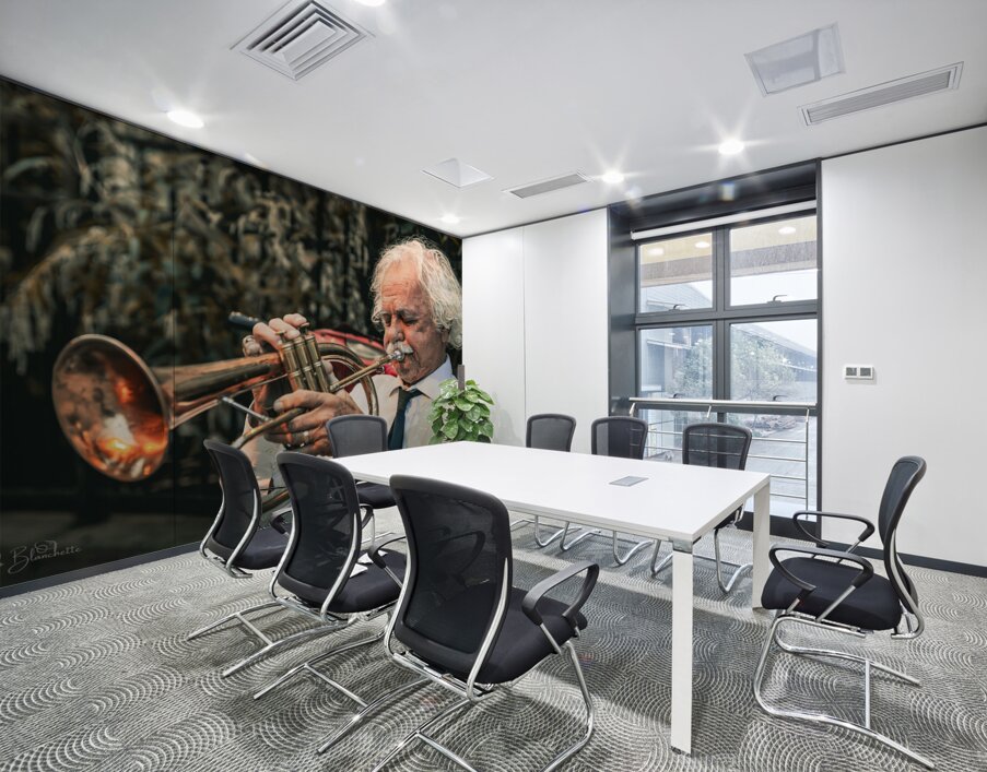 Street Musician Claude Berger Old Quebec City Canada Wall Printing