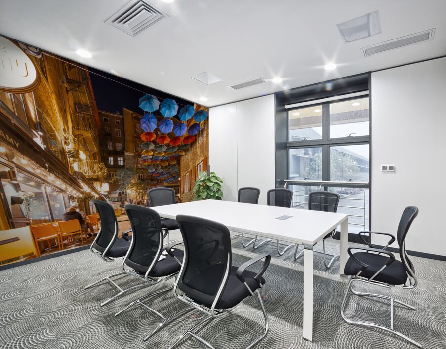 Umbrella Alley Rue Du Cul-Du Sac Old Quebec Canada Wall Printing