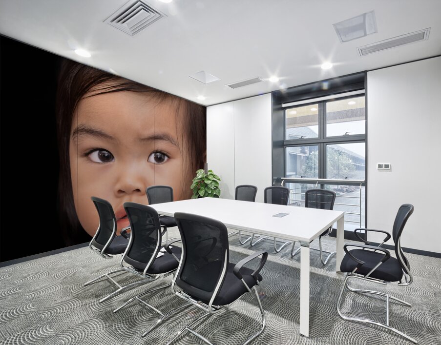 The Eyes Of Innocents  Wall Printing