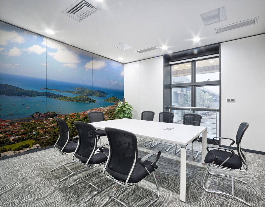 Port Of St.Thomas US Virgin Islands Wall Printing