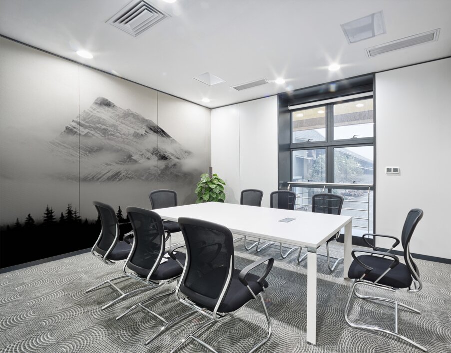 Sleeping Mountain In The Rockies Alberta Canada Wall Printing