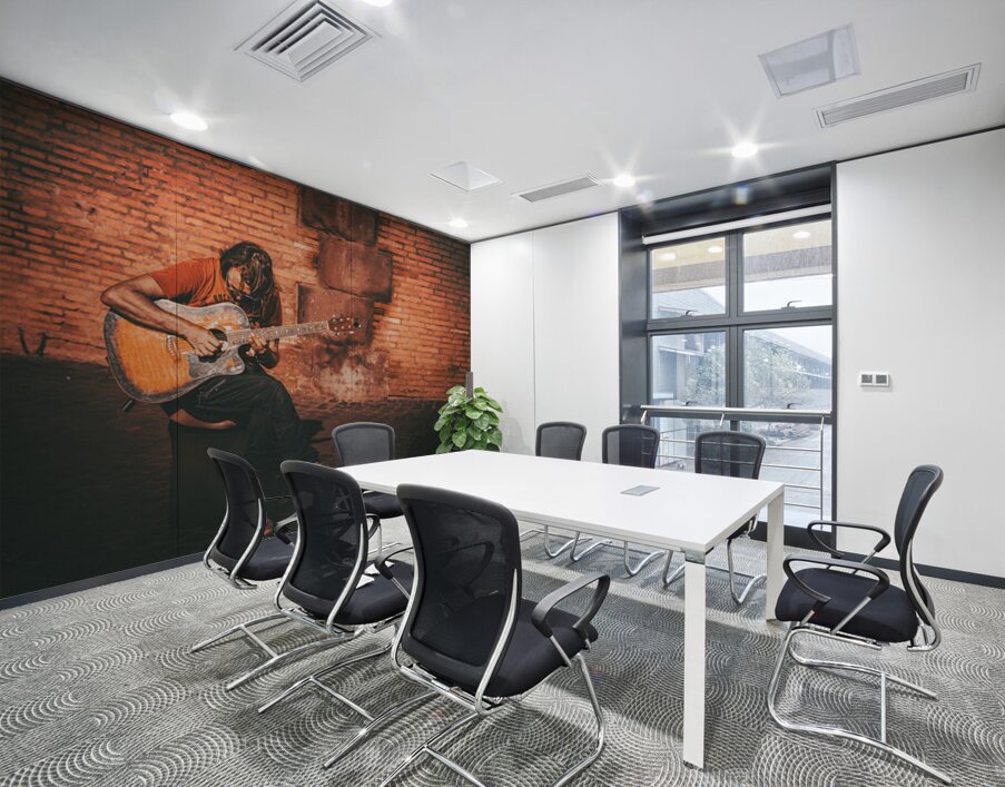 Street Performer Rome Italy Wall Printing