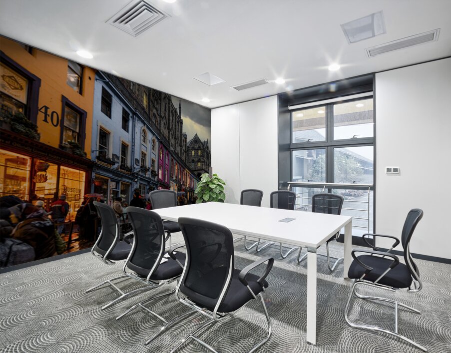 Victoria Street Edinburgh’s Old Town Scotland UK Wall Printing