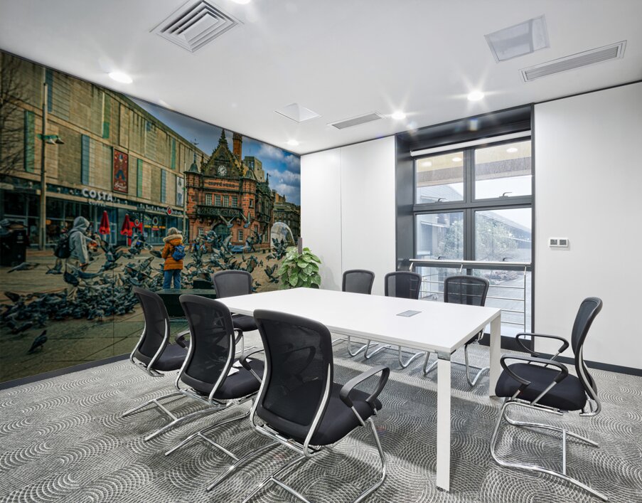 St Enoch Square Glasgows city center Scotland UK Wall Printing