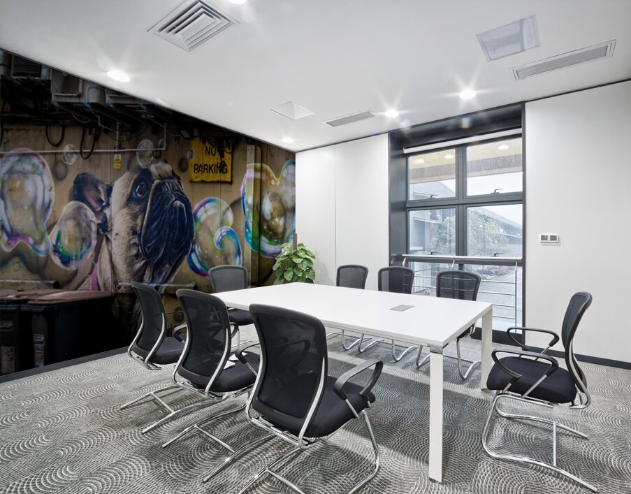 The Pug Mural Glasgow Scotland UK Wall Printing