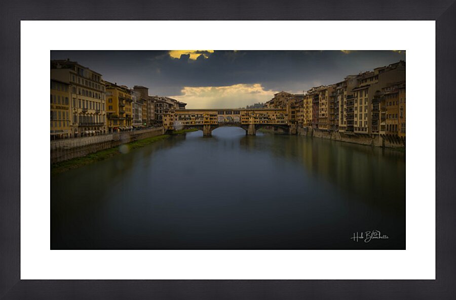 Ponte Vecchio Florence Italy Picture Frame Printing